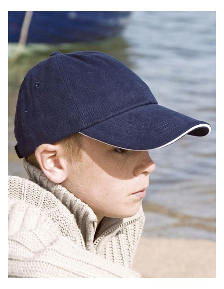 RES-RC024JP-Junior Heavy Brushed Cotton Cap 2